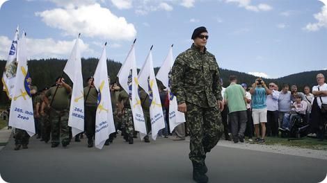 postrojavanje na igmanu